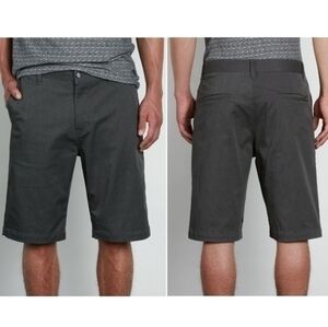 Volcom VMonty Stretch Shorts - Charcoal Heather